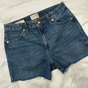 Universal Thread Dark Blue Denim Cutoff Shorts